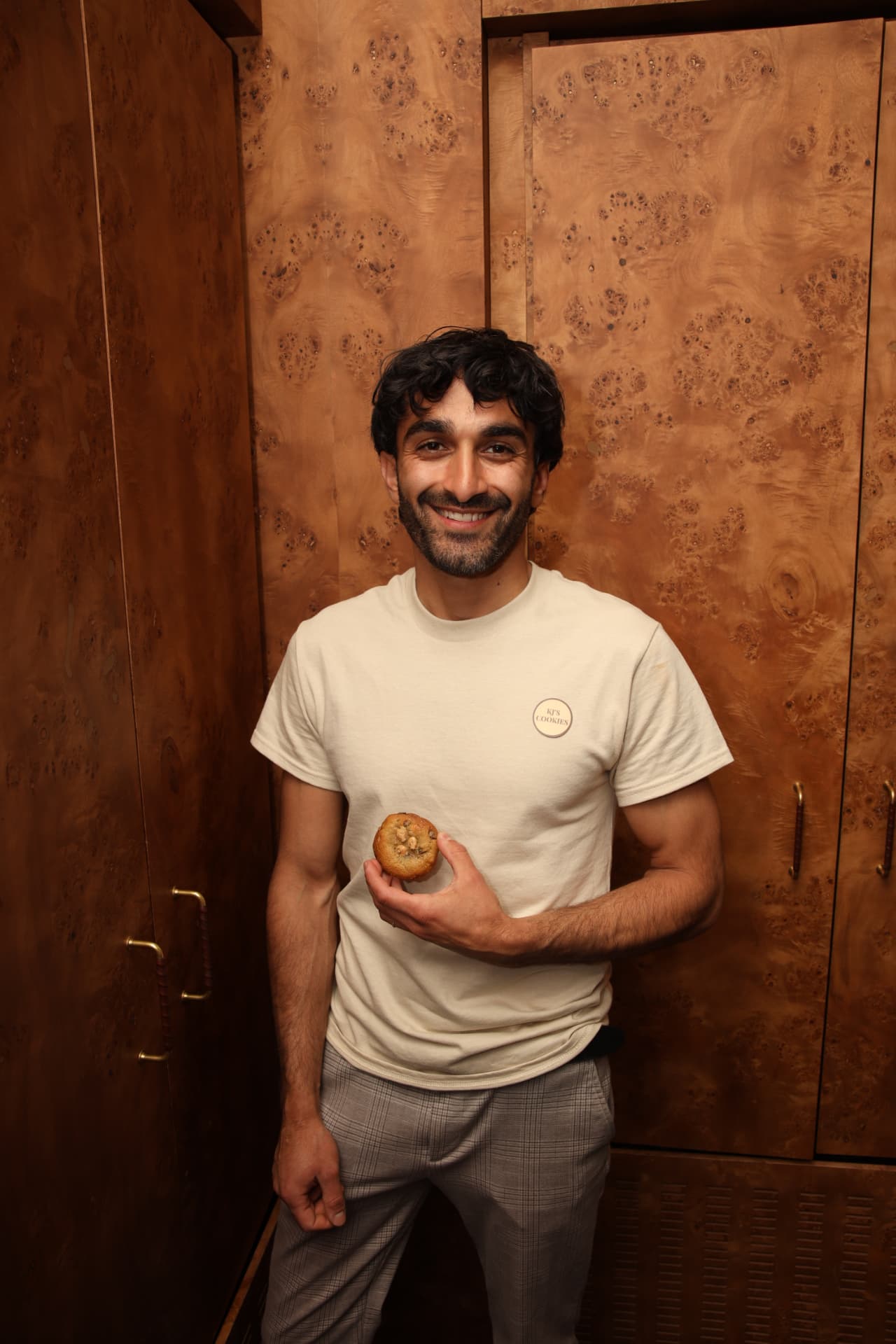 Khaled, head baker at KJ's Cookies